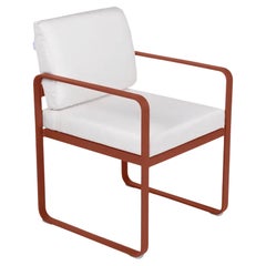 Fermob – Bellevie Dining Armchair (Chair with arms) - Red Ochre
