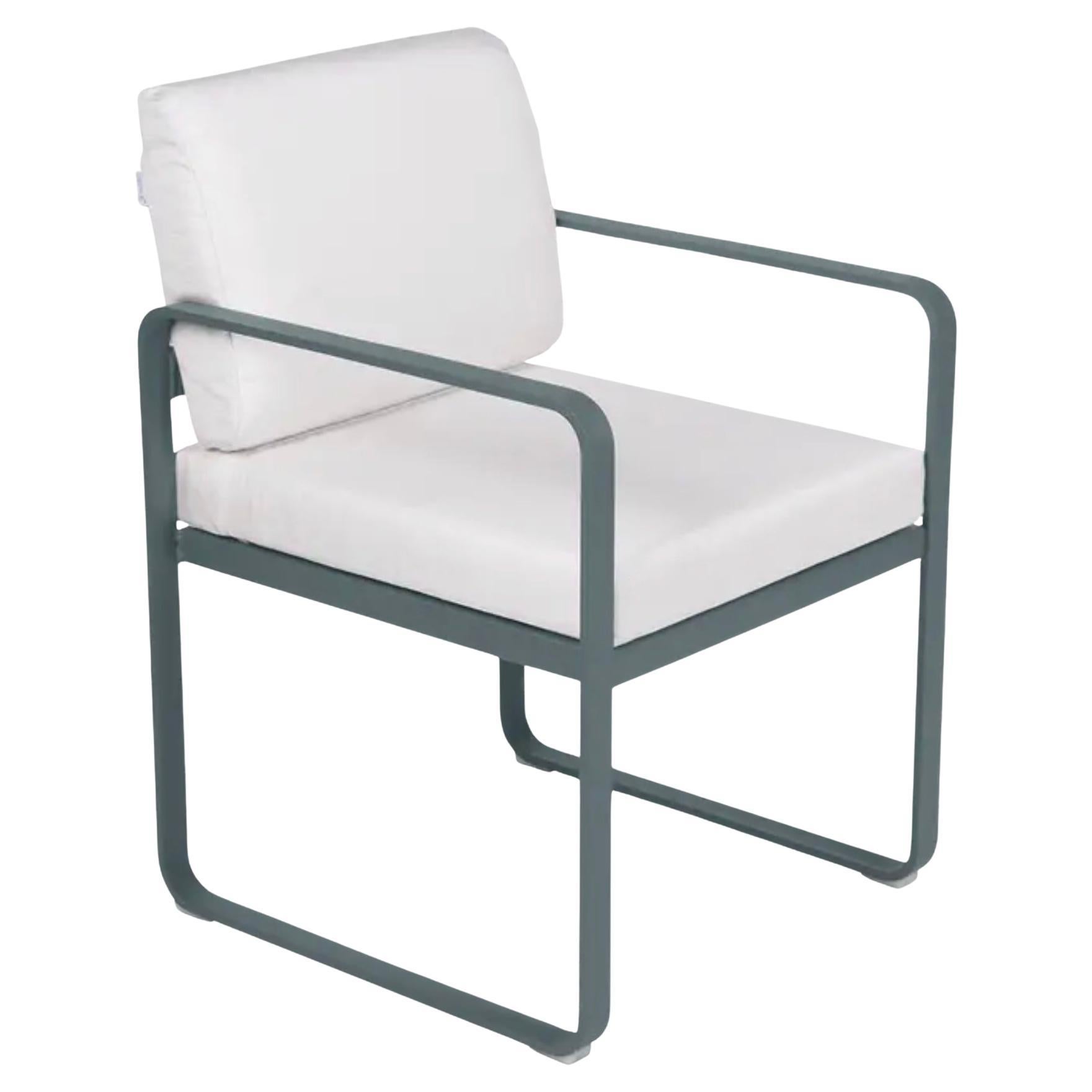 Fermob - Bellevie Dining Armchair (Chaise avec accoudoirs) - Storm Grey