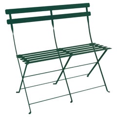 Fermob - Bistro 2-Seater Bench - Cedar green Fermob - Bistro 2-Seater Bench - Cedar green