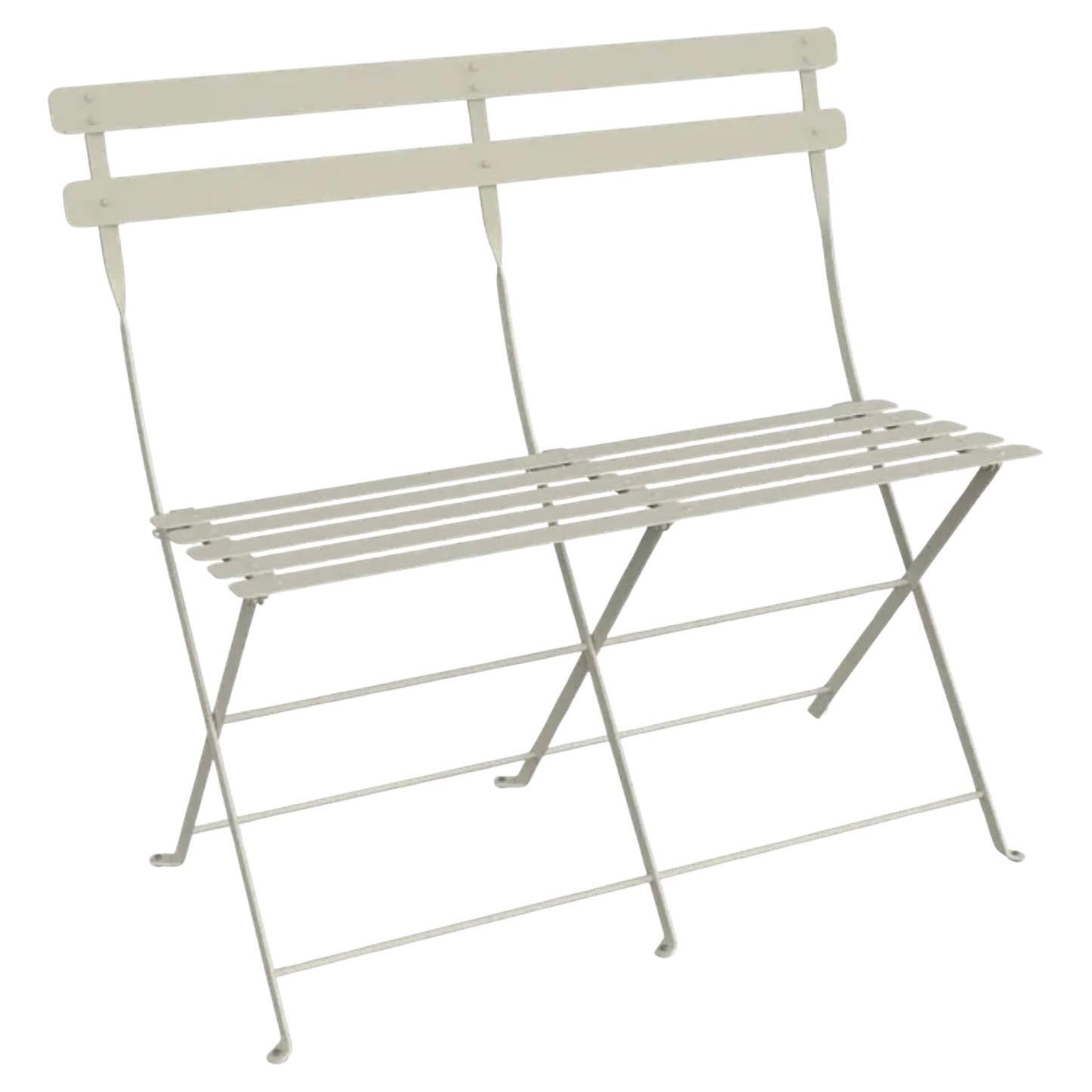 Fermob – Bistro 2-Seater Bench - Clay grey