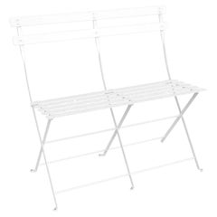 Fermob – Bistro 2-Seater Bench - Cotton white