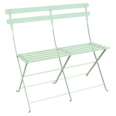 Fermob - Bistro 2-Seater Bench - Ice Mint Fermob - Bistro 2-Seater Bench - Ice Mint