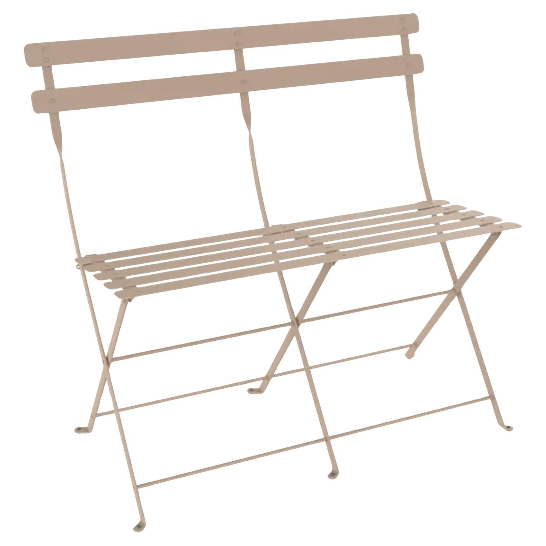 Fermob – Bistro 2-Seater Bench - Nutmeg