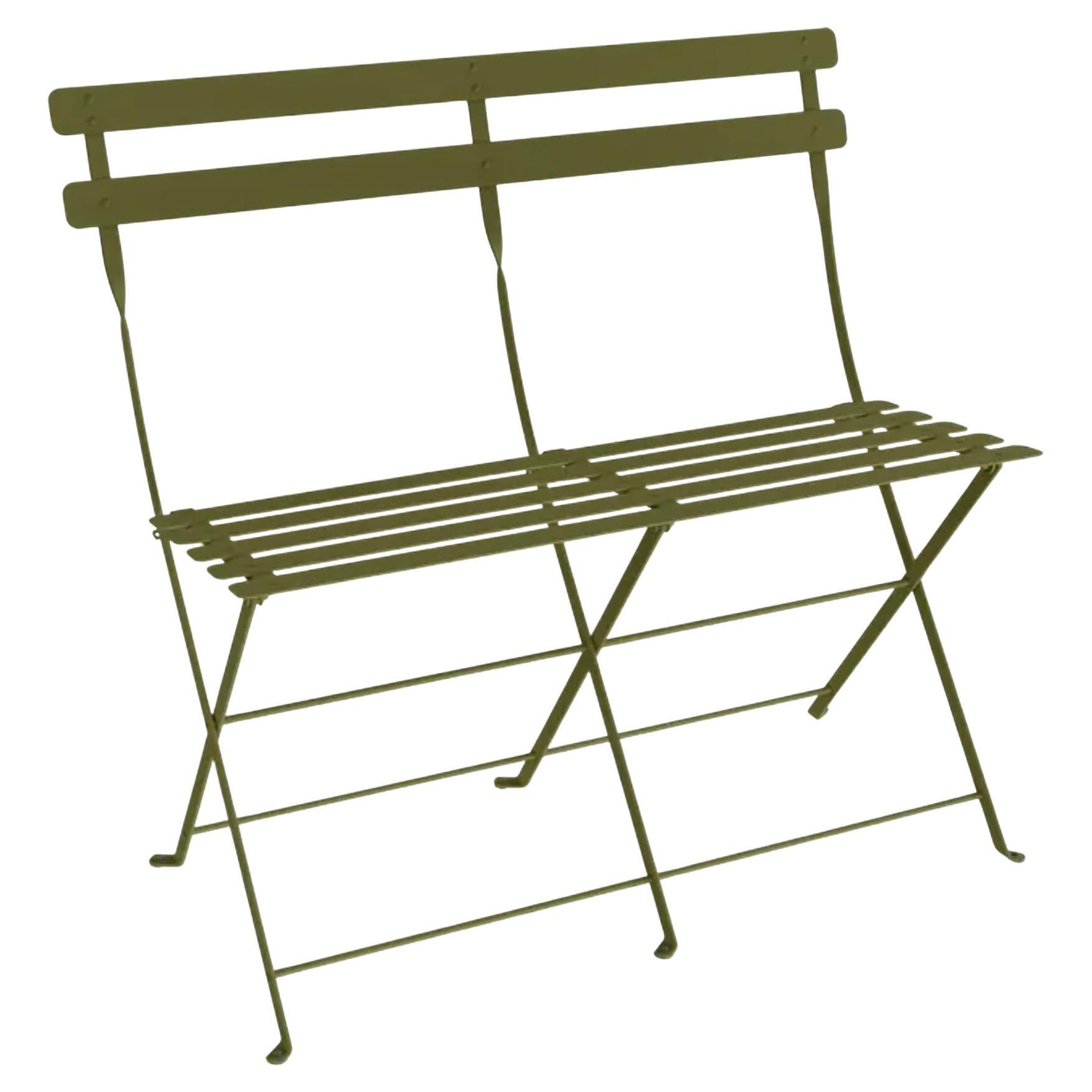 Fermob – Bistro 2-Seater Bench - Pesto