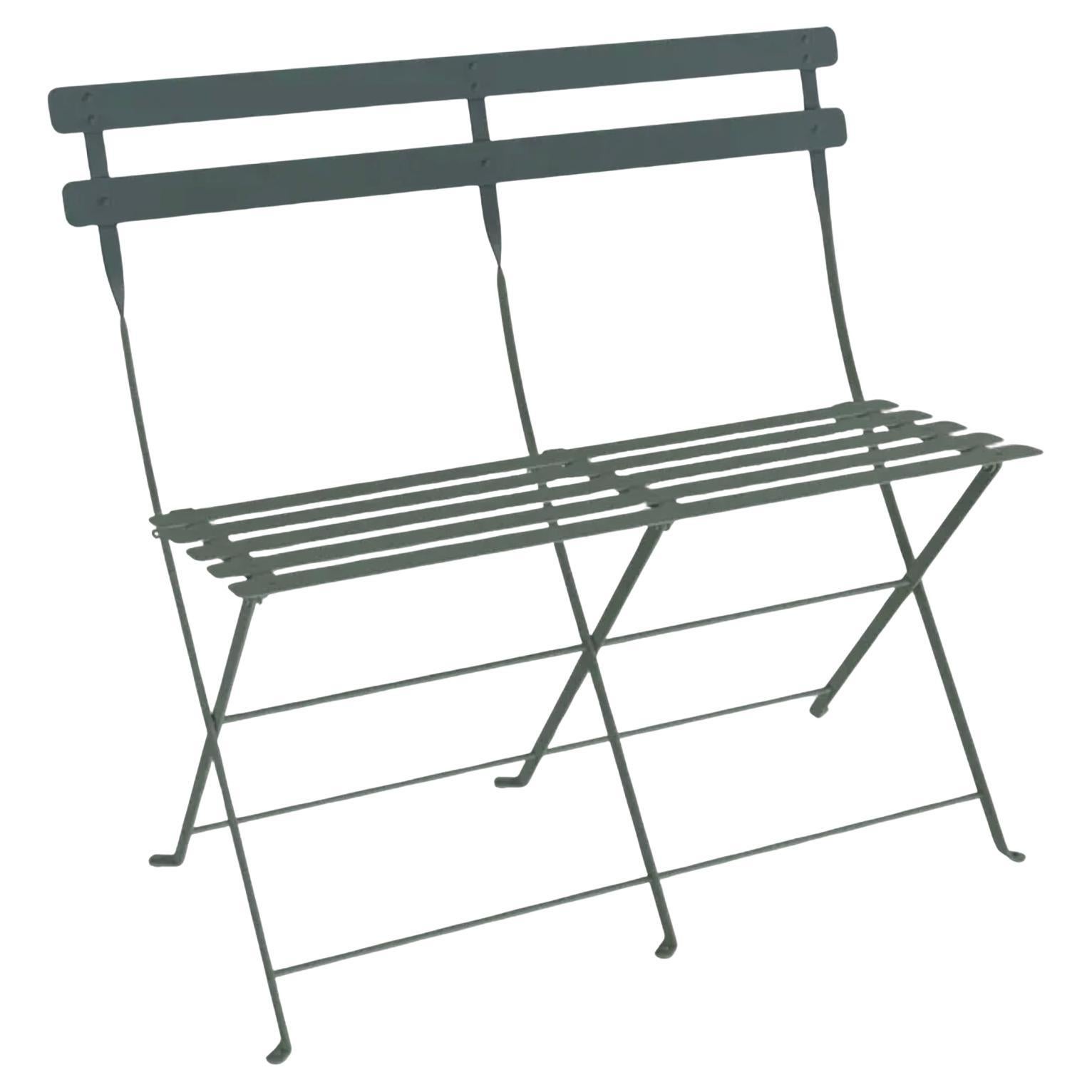 Fermob – Bistro 2-Seater Bench - Storm grey