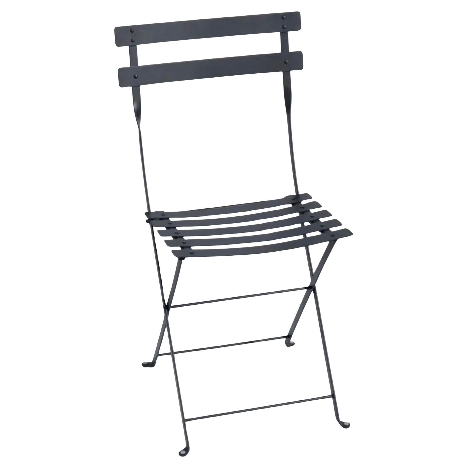 Fermob - Silla de metal BISTRO - Antracita - Lote de 2 sillas