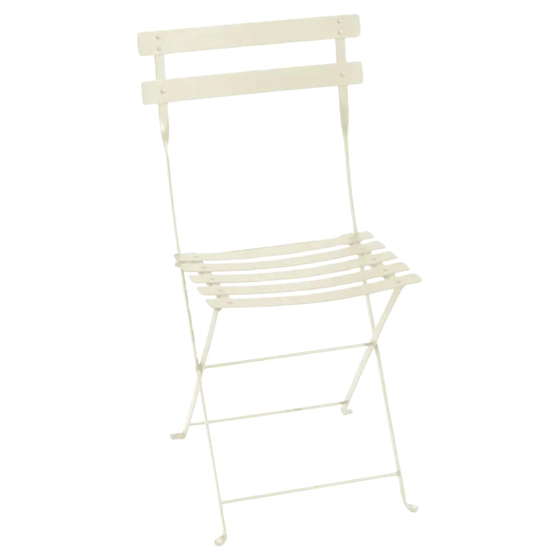 Fermob - Silla de metal BISTRO - Gris arcilla - Lote de 2 sillas