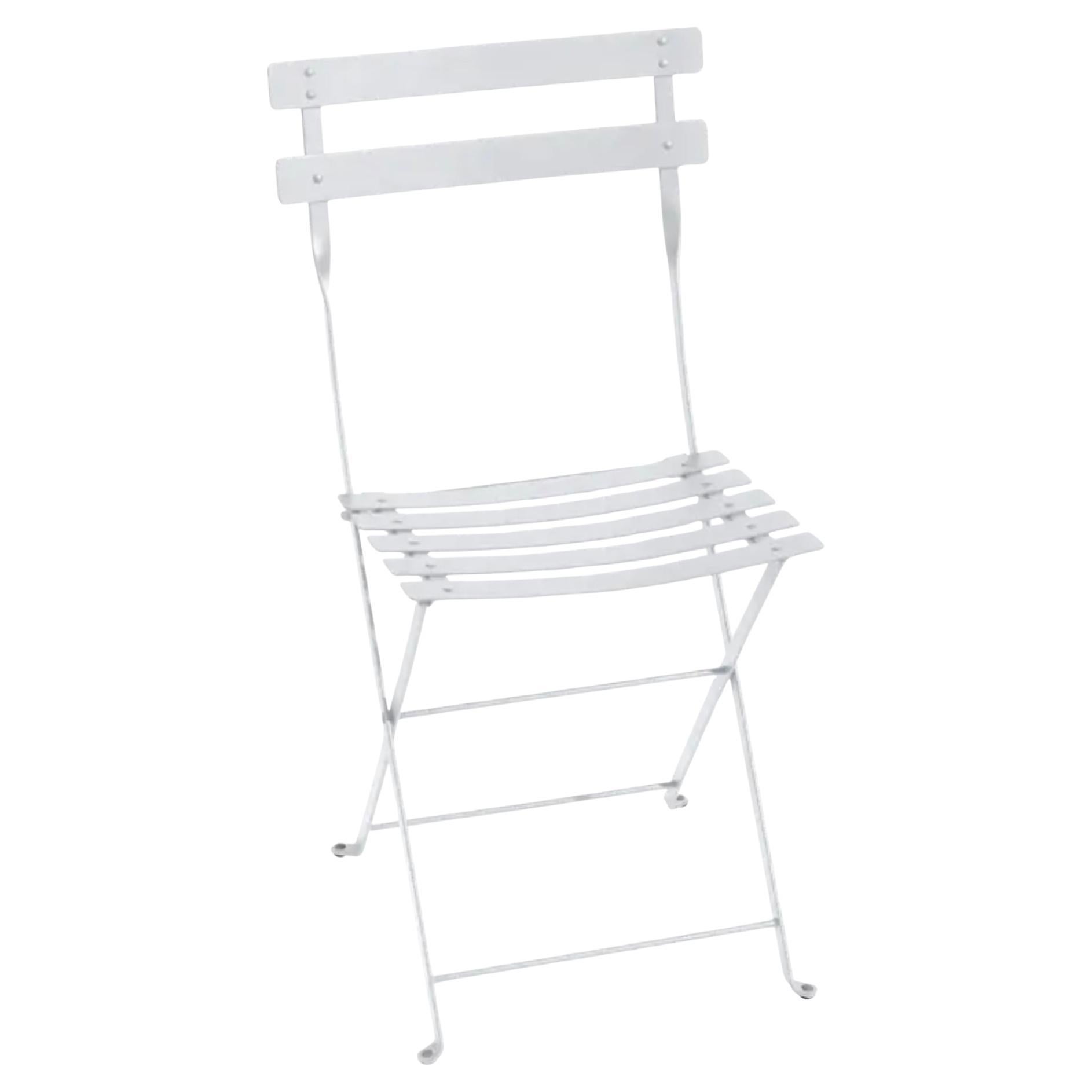 Fermob - Silla de Metal BISTRO - Algodón Blanco - Lote de 2 sillas