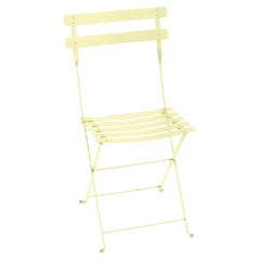 Fermob - Silla de metal BISTRO - Frosted Lemon - Lote de 2 sillas Fermob - Silla de metal BISTRO - Frosted Lemon - Lote de 2 sillas