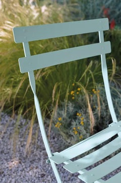 Fermob – BISTRO Metal Chair - Maya Blue - Set of 2 chairs