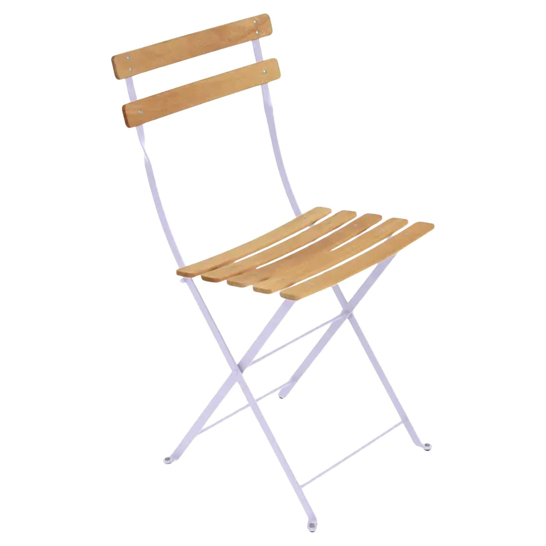 Fermob – BISTRO Natural Folding chair -  Marshmallow  - Set of 2 chairs