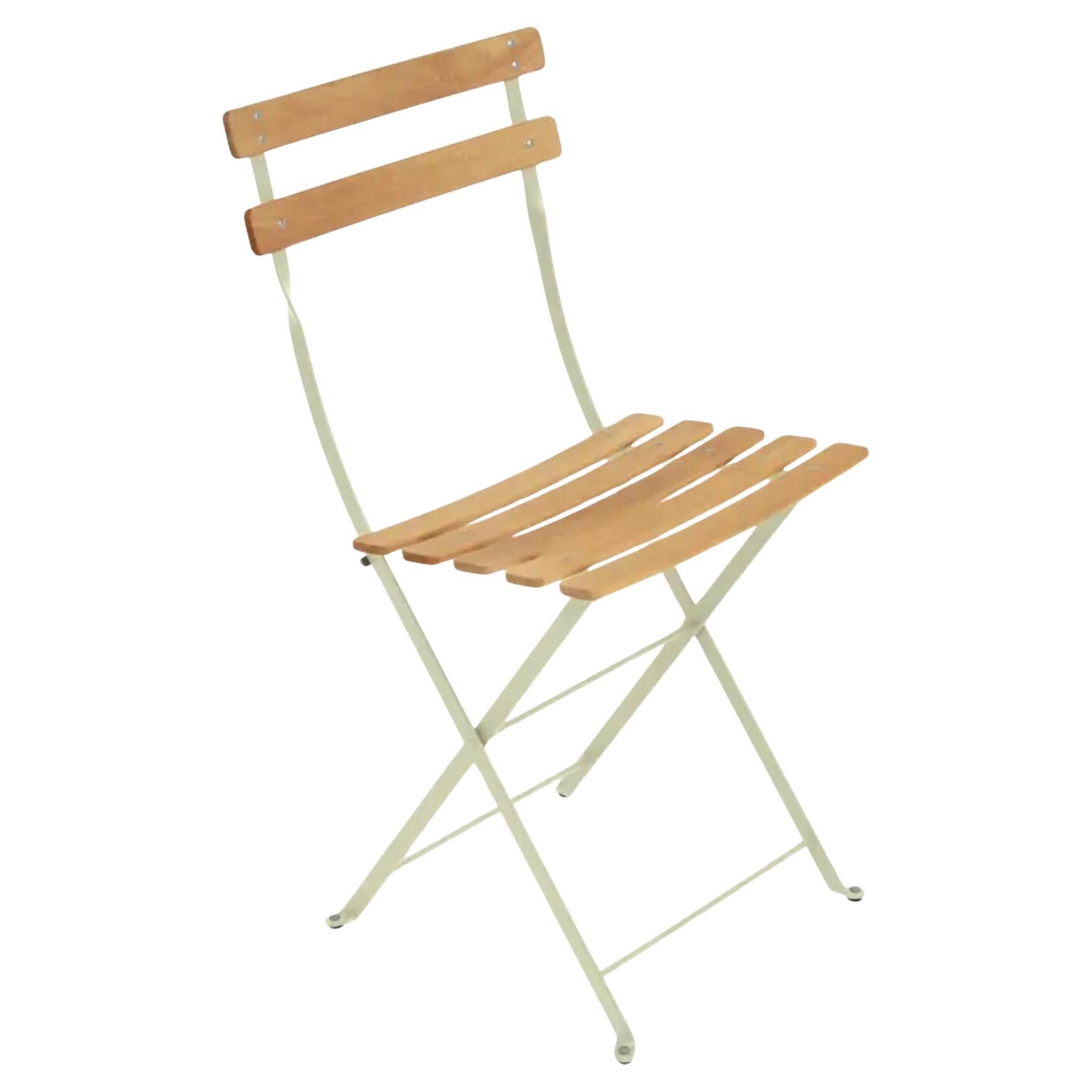 Fermob – BISTRO Natural Folding chair - Willow Green - Set of 2 chairs