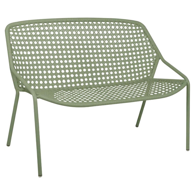 Fermob - CROISETTE 2-Seater Bench - Cactus For Sale at 1stDibs