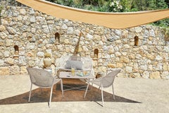 Fermob - CROISETTE 2-Seater Bench - Storm Grey