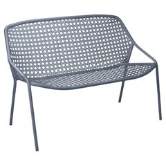 Fermob – CROISETTE 2-Seater Bench - Storm Grey