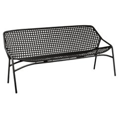 Fermob - Croisette 3-Seater XL Bench -  Liquorice