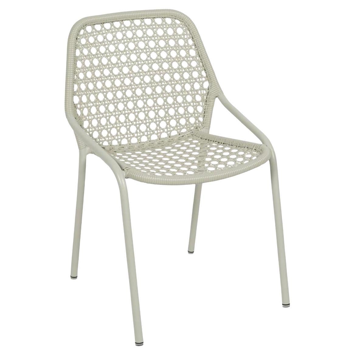 Fermob – CROISETTE Chair - Clay Grey - Set 2 chairs