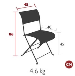 Fermob - Sillón Premium Dune - Stereo Cerezo Negro