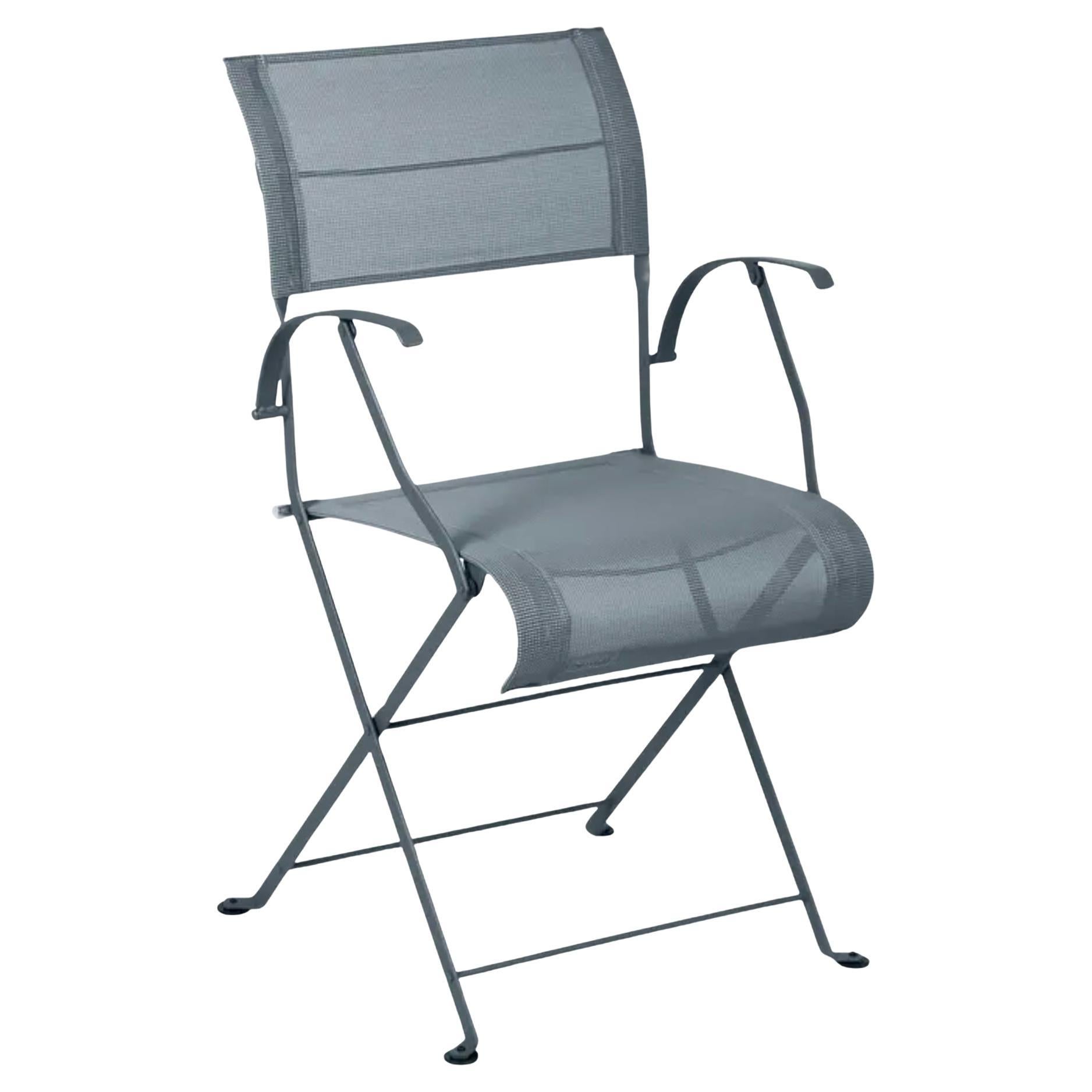 Fermob - Dune Premium Armchair - Stereo Storm Grey For Sale