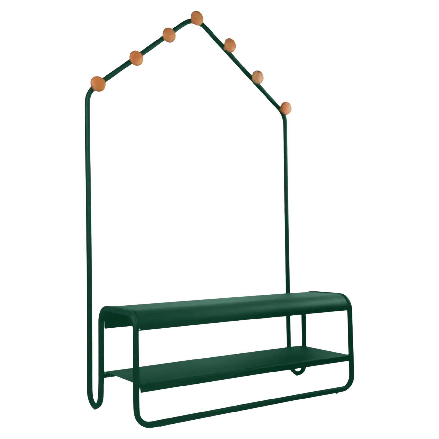 Fermob – FUNAMBULE Cloakroom Bench - Cedar green