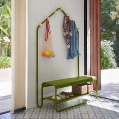 Fermob - FUNAMBULE Cloakroom Bench - Clay Grey