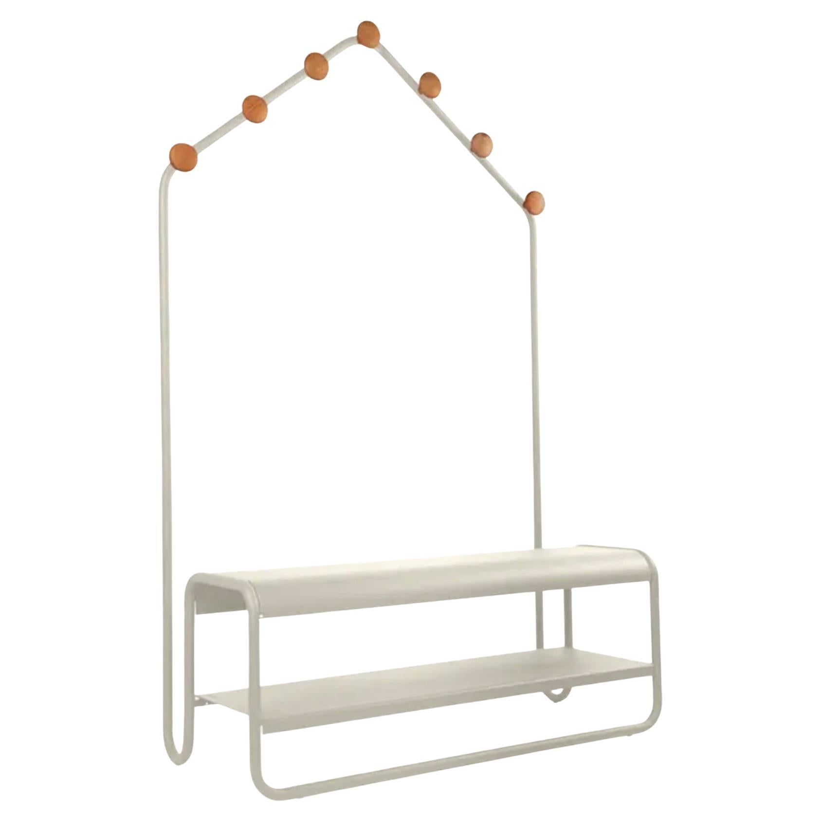 Fermob – FUNAMBULE Cloakroom Bench - Clay Grey