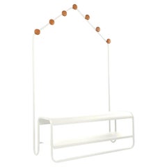 Fermob – FUNAMBULE Cloakroom Bench - Cotton white