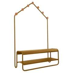 Fermob – FUNAMBULE Cloakroom Bench - Gingerbread