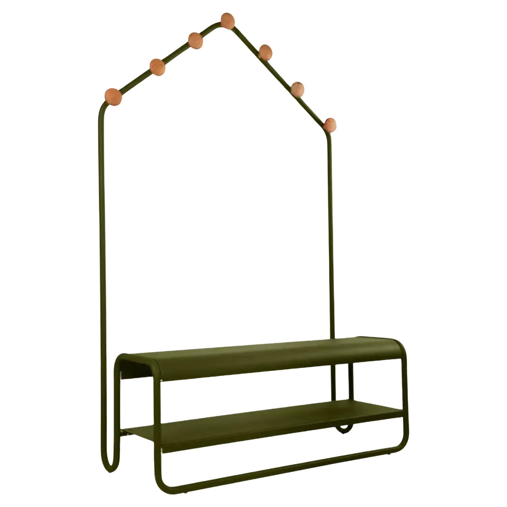 Fermob – FUNAMBULE Cloakroom Bench - Pesto