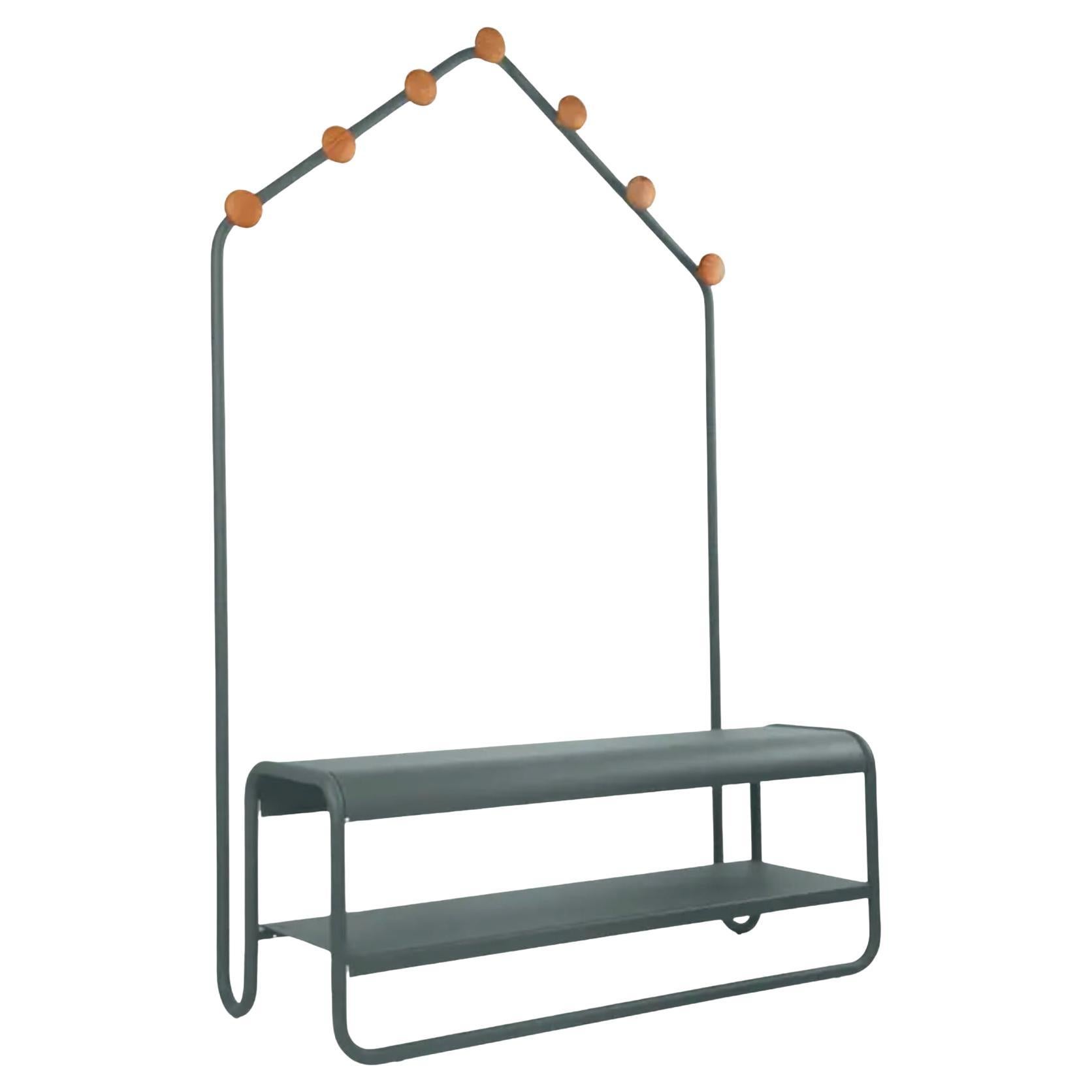 Fermob – FUNAMBULE Cloakroom Bench - Storm Grey