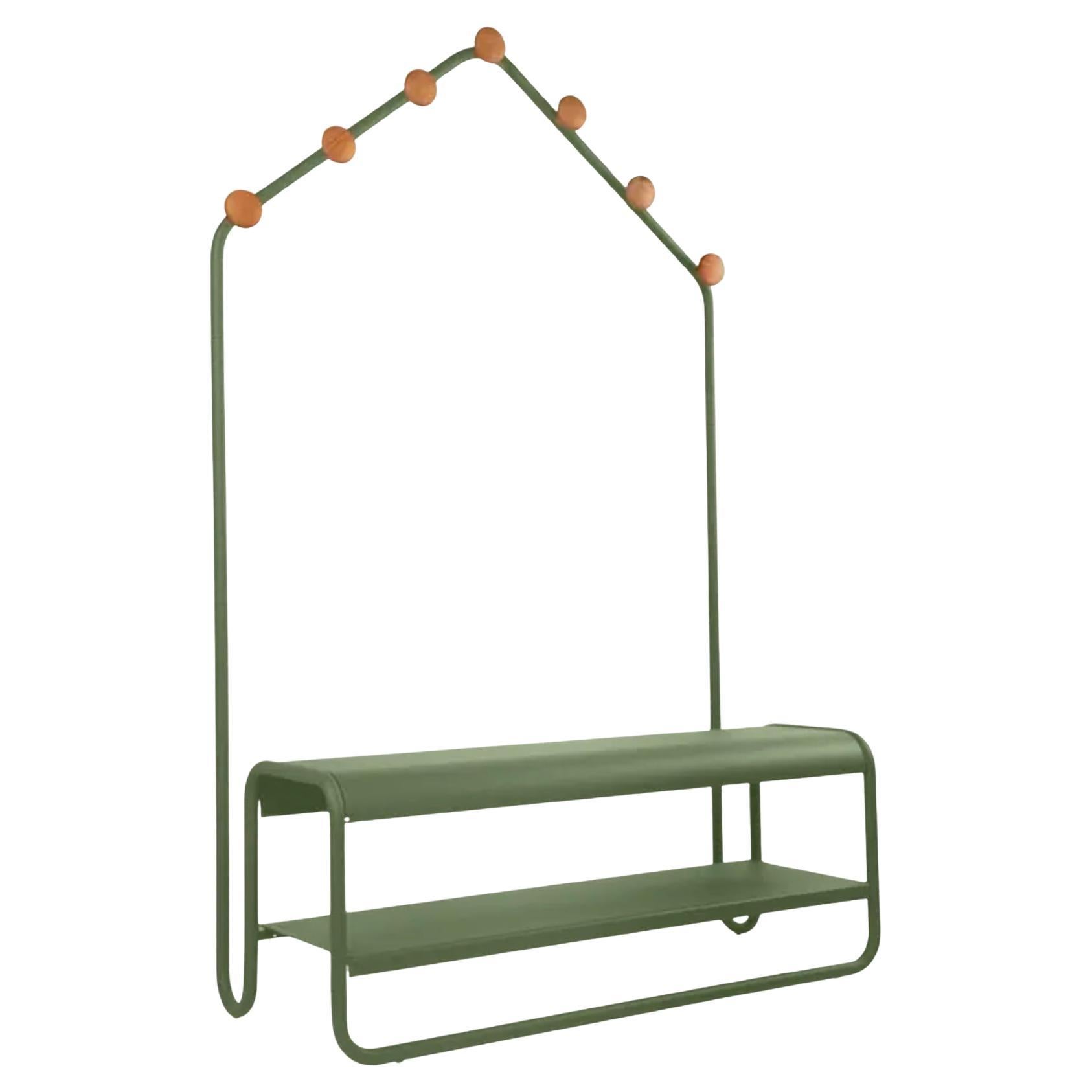 Fermob – FUNAMBULE Cloakroom Bench - Willow Green