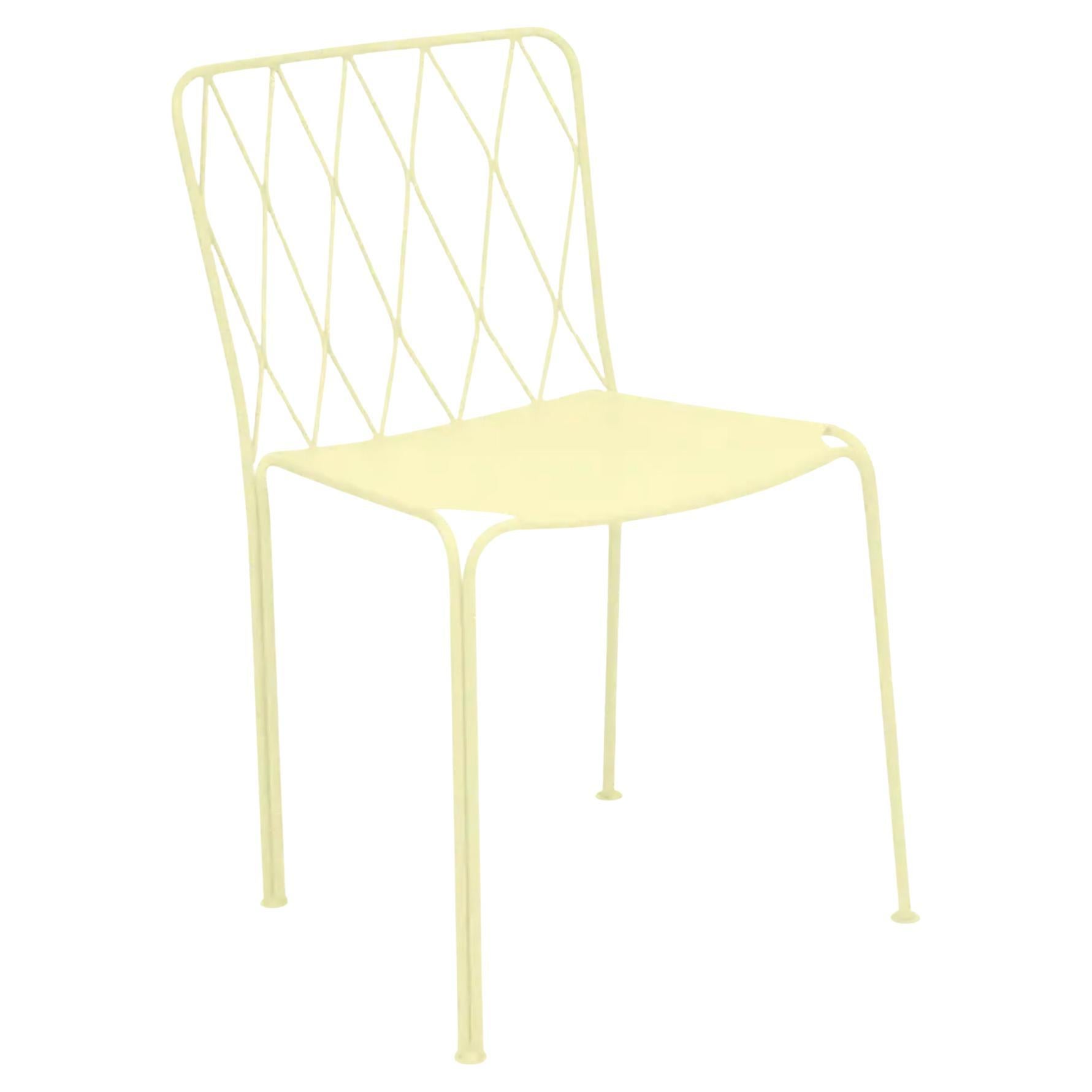 Fermob – KINTBURY Chair -  Frosted Lemon in vendita