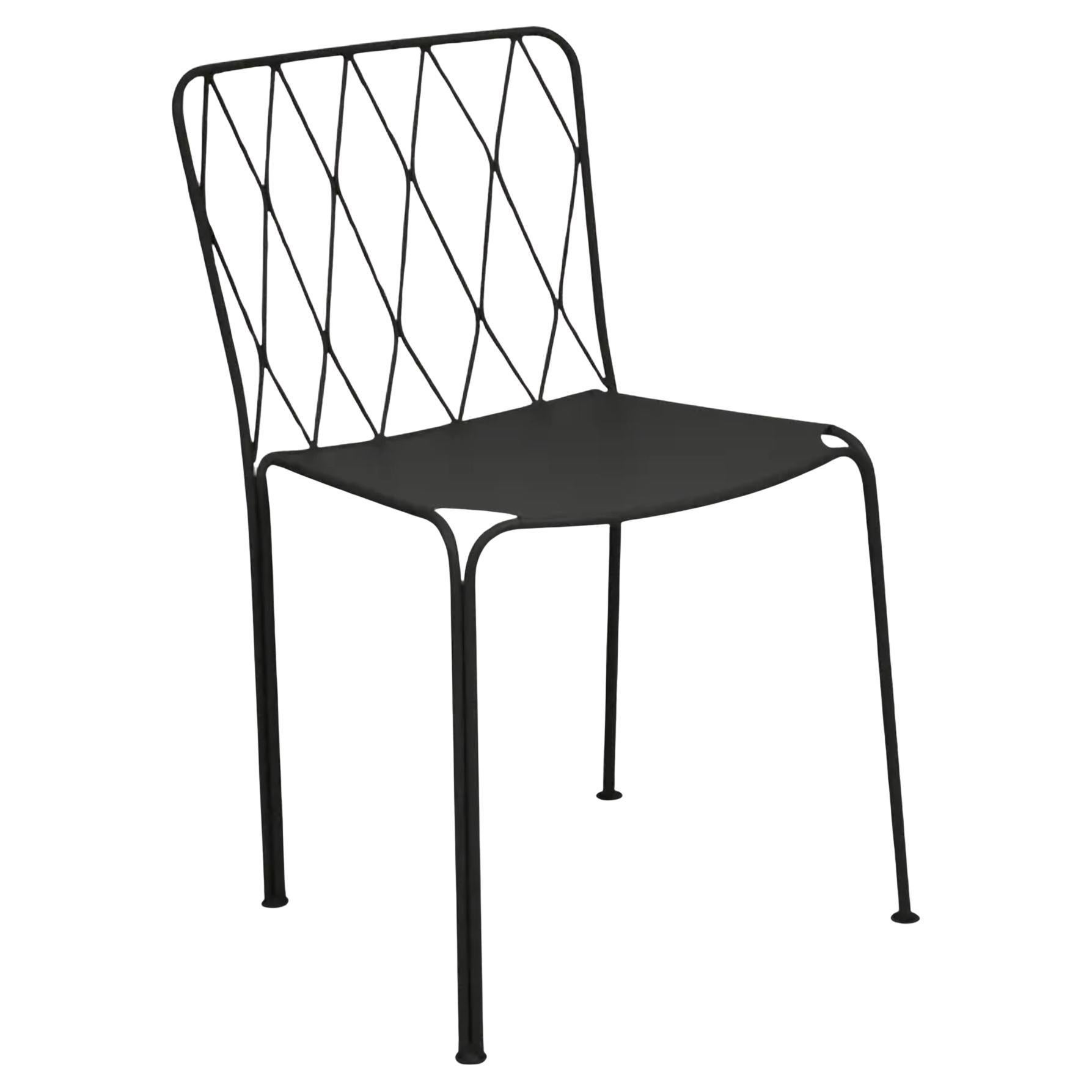 Fermob – KINTBURY Chair - Liquorice