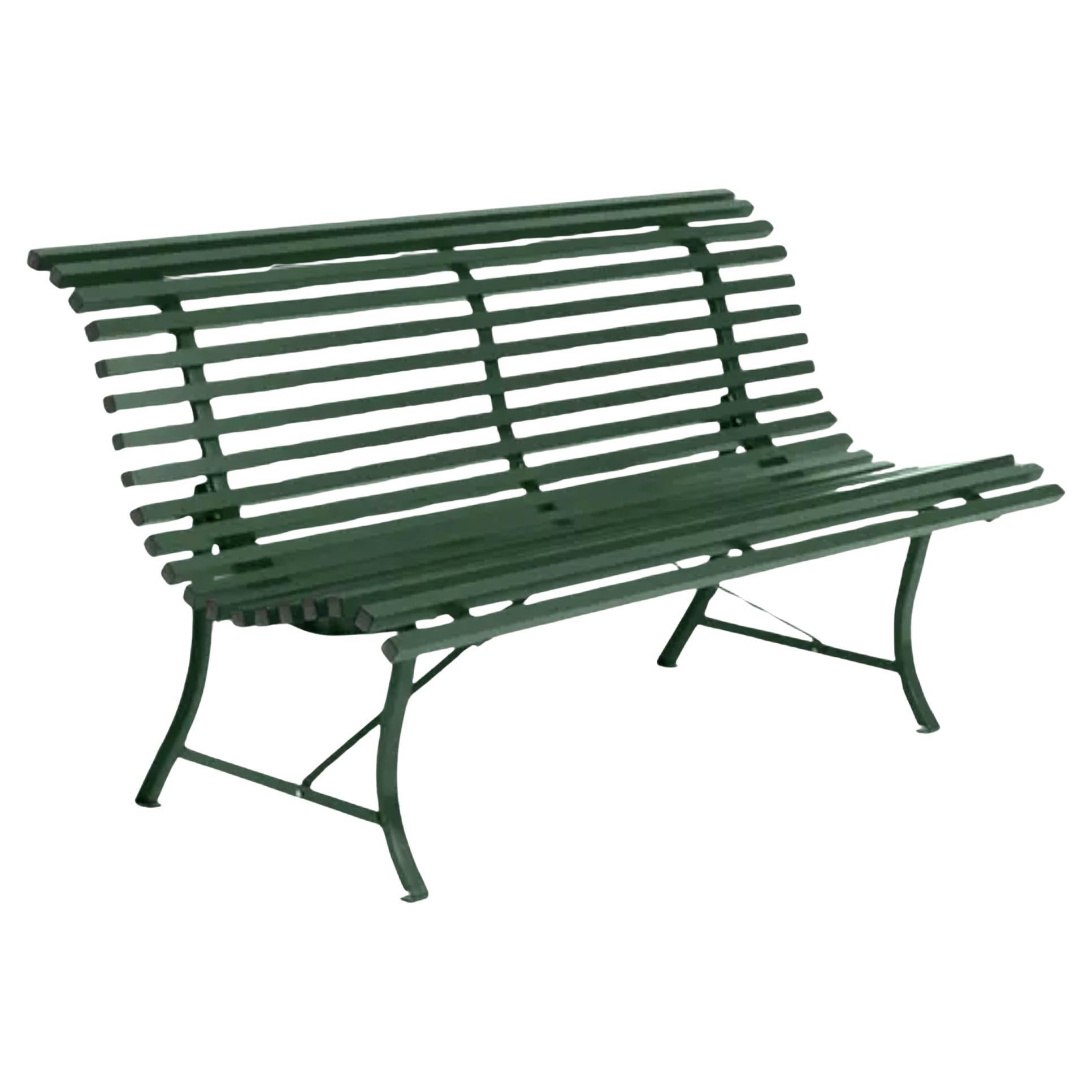 Fermob - LOUISIANE Bench 150 cm - Cedar green For Sale