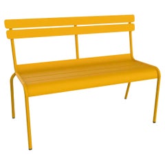 Fermob - Luxembourg 2/3-Seater Bench with Backrest - Honey Fermob - Luxembourg 2/3-Seater Bench with Backrest - Honey