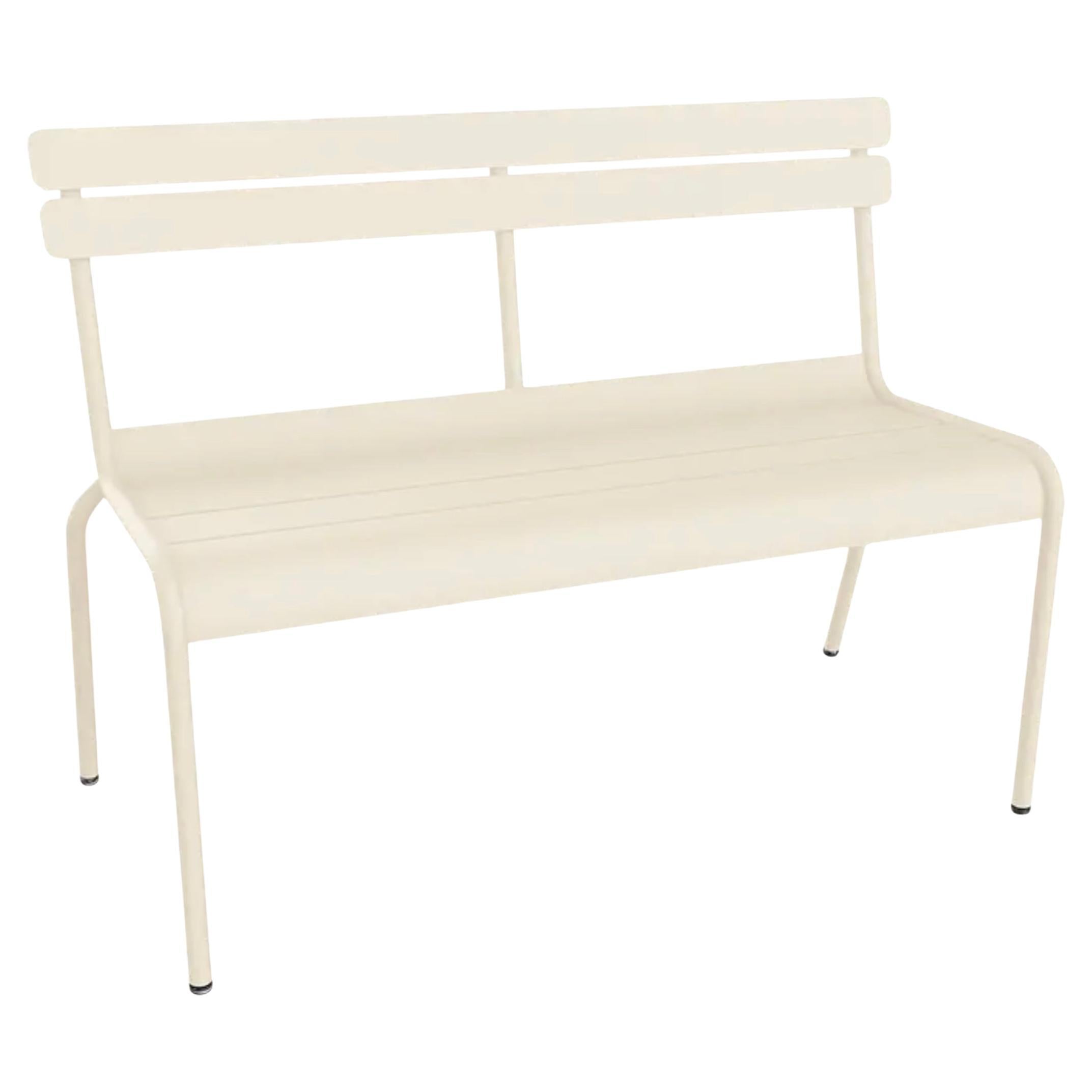 Fermob - Luxembourg 2/3-Seater Bench with Backrest - Latte beige