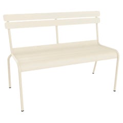 Fermob – Luxembourg 2/3-Seater Bench with Backrest - Latte beige Fermob – Luxembourg 2/3-Seater Bench with Backrest - Latte beige
