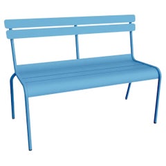 Fermob - Luxembourg Banc 2/3 places avec dossier - Maya Blue
