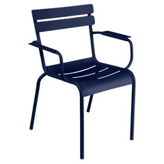 Fermob - Luxembourg Armchair (Chair with arms) - Deep blue