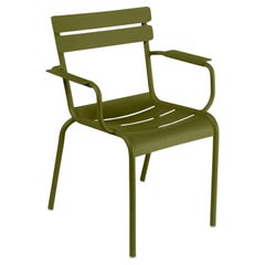Fermob - Luxembourg Armchair (Chair with arms) - Pesto