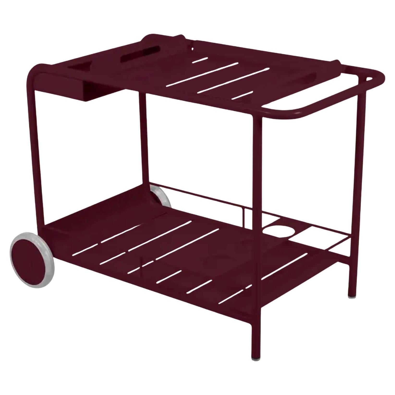 Fermob – LUXEMBOURG Side Bar / Trolley Bar - Black Cherry