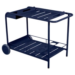 Fermob – LUXEMBOURG Side Bar / Trolley Bar - Deep blue