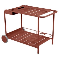 Fermob – LUXEMBOURG Side Bar / Trolley Bar - Red Ochre
