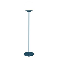 Fermob – MOOON! Floor Lamp H 134 cm (52.8 in) - Acapulco Blue
