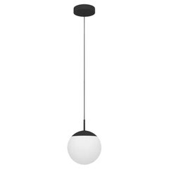 Fermob - MOOON! Pendelleuchte Ø15 cm (5.9 in) - Anthrazit - Set mit 3 Lampen