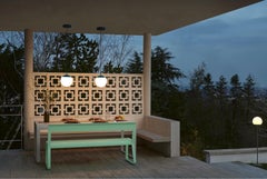 Fermob - MOOON! Pendant Light Ø15 cm (5.9 in) - Cactus - Set of 3 lamps