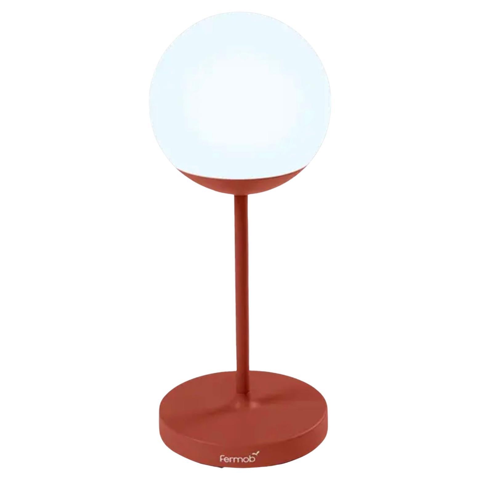 Fermob - MOOON ! Lampe à poser H.63 cm - Ocre rouge