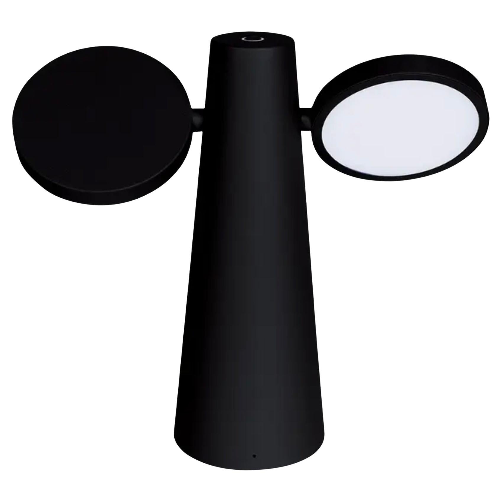 Fermob - OTO Table Lamp H.27 cm (10.6 in) - Liquorice - Set of 3 lamps