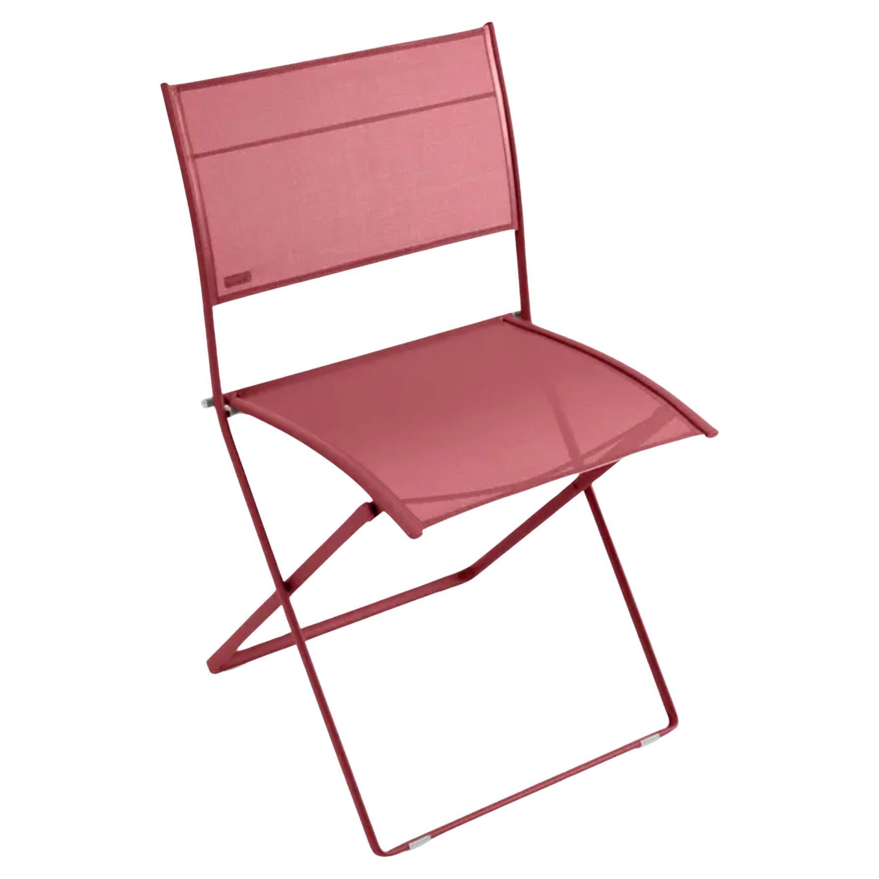 Fermob – PLEIN AIR Folding chair - Chili - Set of 2 chairs