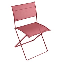 Fermob – PLEIN AIR Folding chair - Chili - Set of 2 chairs